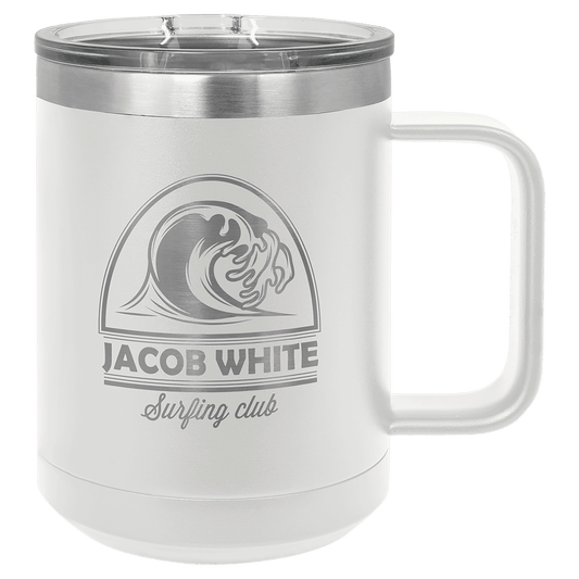 15oz White Coffee Mug - Make it Custom - Whoa, Jody Boy!