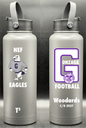 Gonzaga College High School 40 oz RTIC Water Bottle Custom - Whoa, Jody Boy!