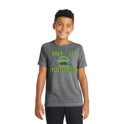 2027 CAA Flag Football Champions Tee Shirts w/ Sponsors