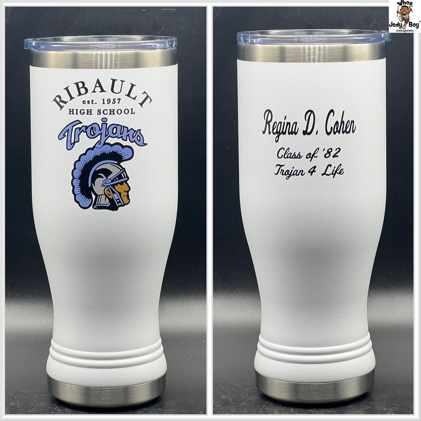 Ribault High School 20 oz. Polar Camel Insulated Pilsner-style