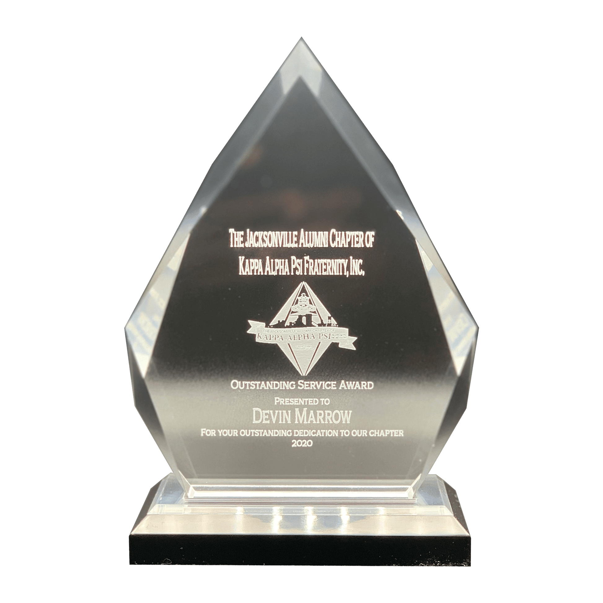 Diamond Acrylic Award - Whoa, Jody Boy!