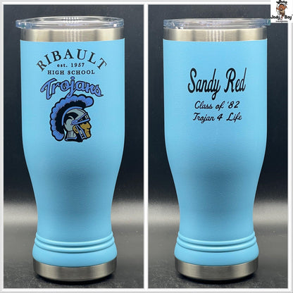 Ribault High School 20 oz. Polar Camel Insulated Pilsner-style