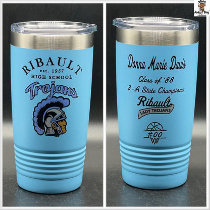 Ribault High School 20 oz. Polar Camel Ringneck Tumblers