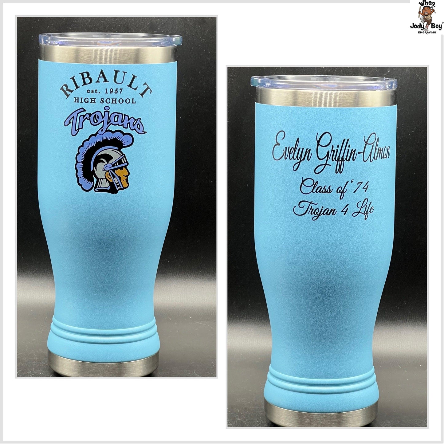 Ribault High School 20 oz. Polar Camel Insulated Pilsner-style