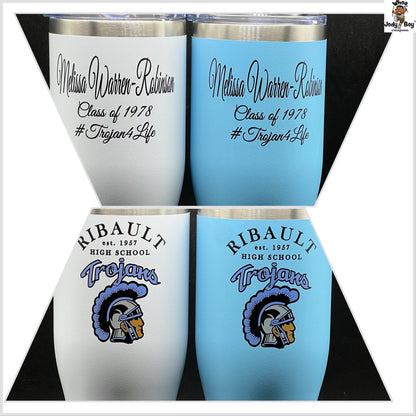 Ribault High School 20 oz. Polar Camel Insulated Pilsner-style