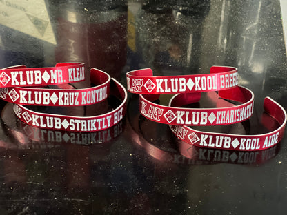 Kappa Alpha Psi ΚΑΨ Customized Metal Bracelet