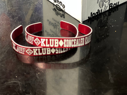 Kappa Alpha Psi ΚΑΨ Customized Metal Bracelet