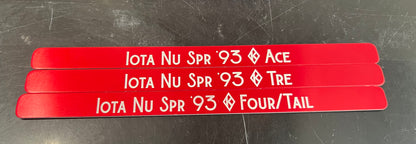 Kappa Alpha Psi ΚΑΨ Customized Metal Bracelet