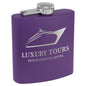 Masonic Designs 6 oz. Powder Coated Stainless Steel Flask (Personalized) - Whoa, Jody Boy!