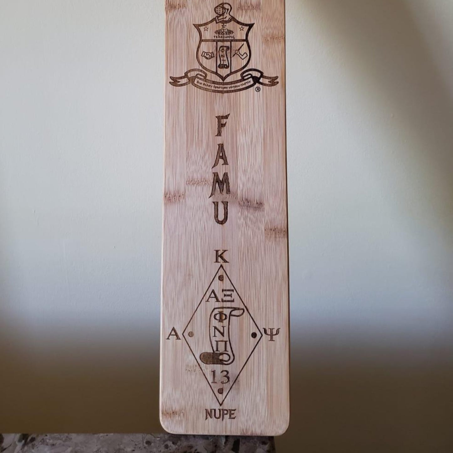 Fraternity Bamboo Paddle - Whoa, Jody Boy!