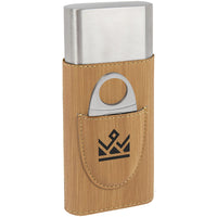 Laserable Leatherette Cigar Case