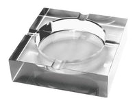 Humidor Supreme Personalized 4 Stirrup Crystal Ashtray NUPE'd