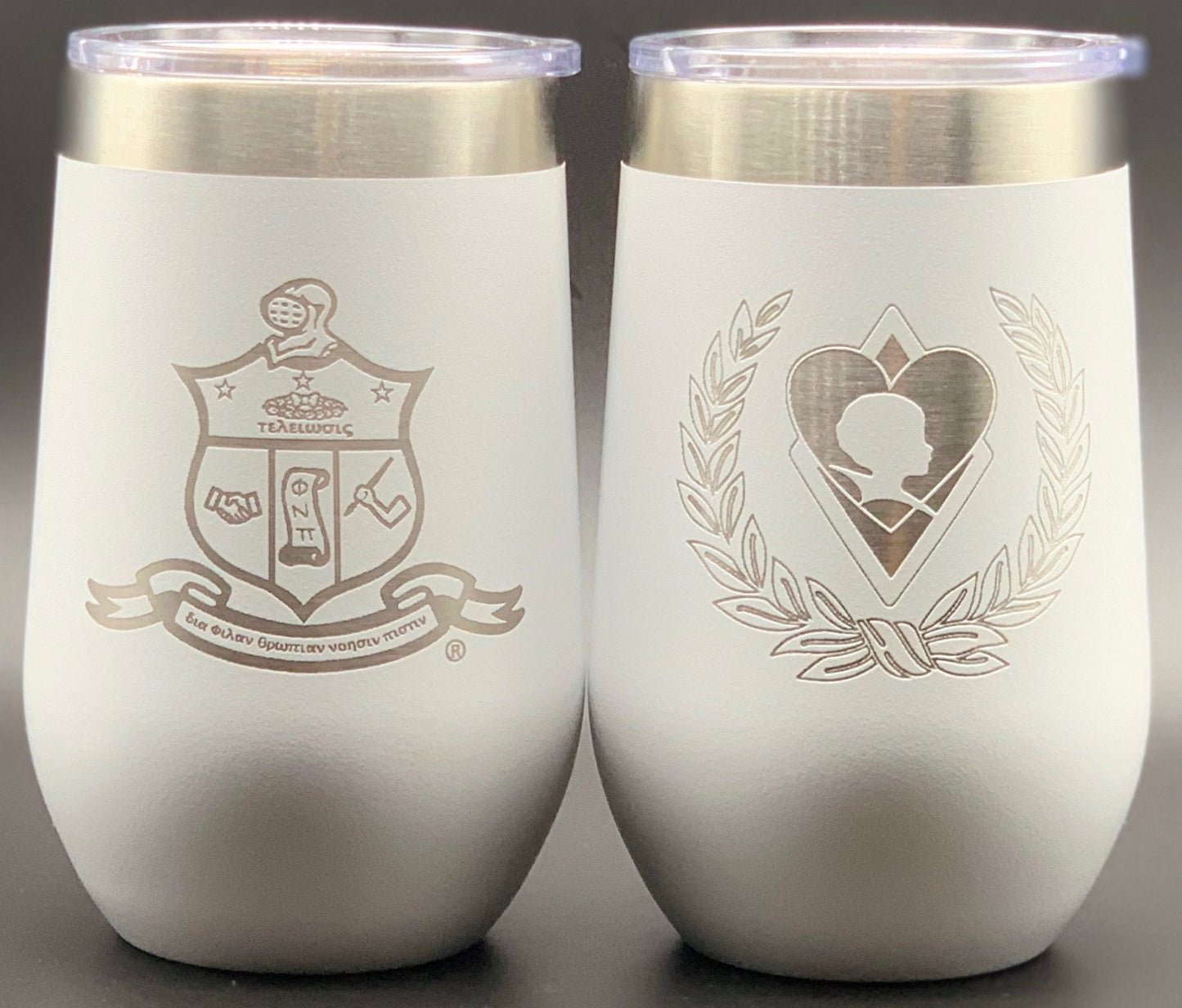 Kappa Alpha Psi 16 oz Silhouette Tumblers - Whoa, Jody Boy!