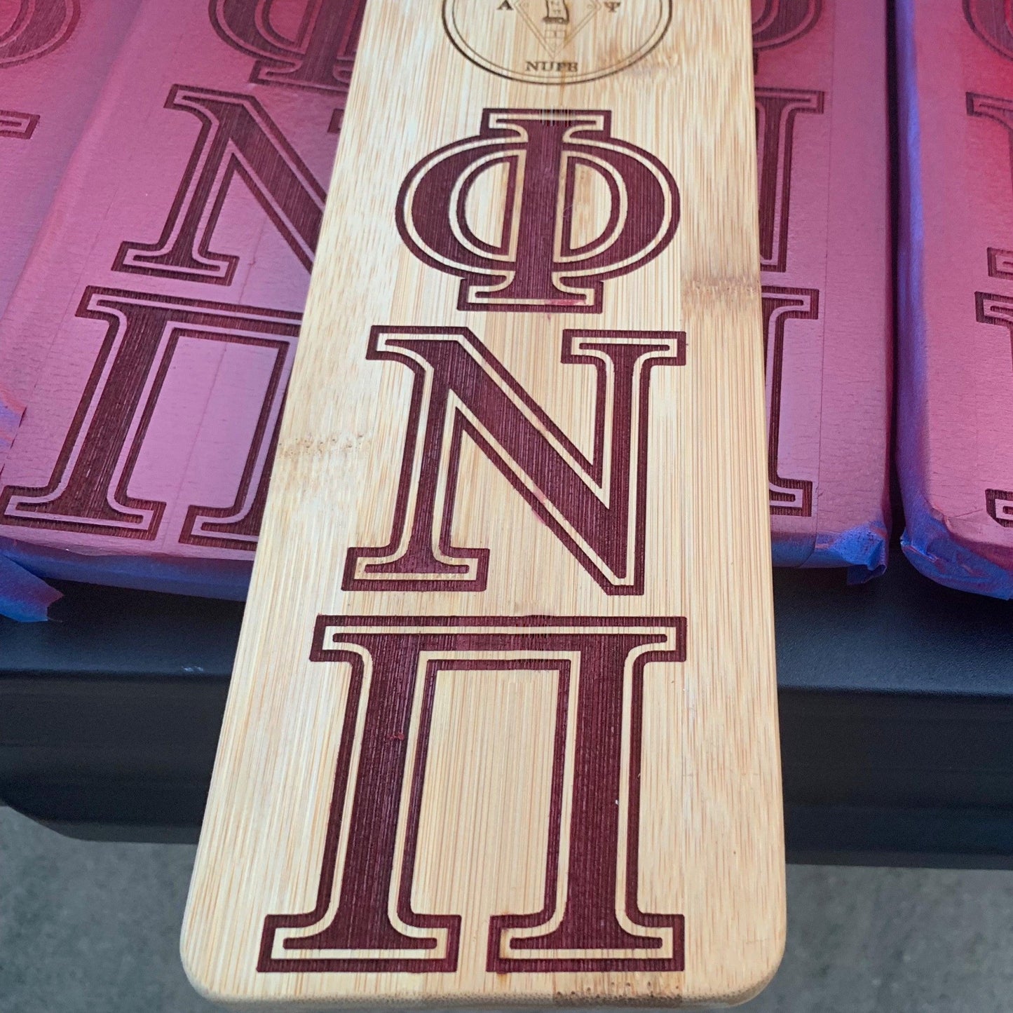 Fraternity Bamboo Paddle - Whoa, Jody Boy!