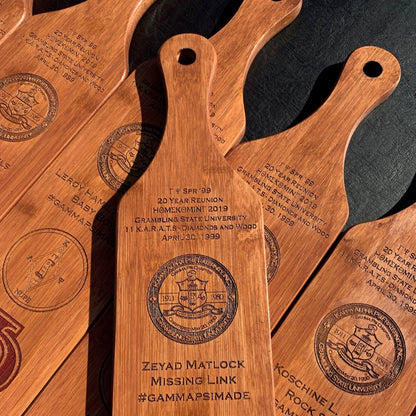 Fraternity Bamboo Paddle - Whoa, Jody Boy!