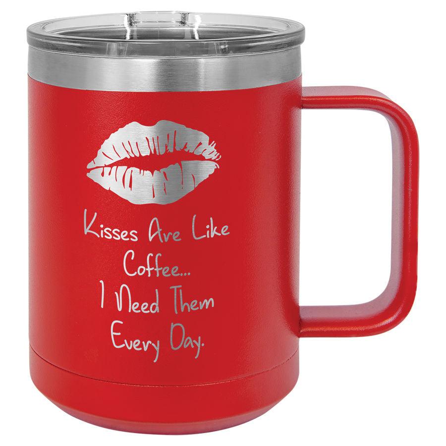 H3 15 oz. Coffee Mug Insulated  with Slider Lid (Personalized Engraving)