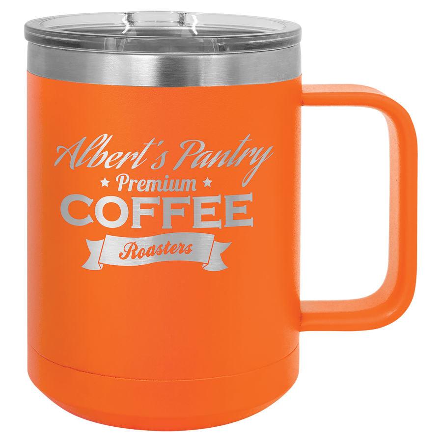 H3 15 oz. Coffee Mug Insulated  with Slider Lid (Personalized Engraving)