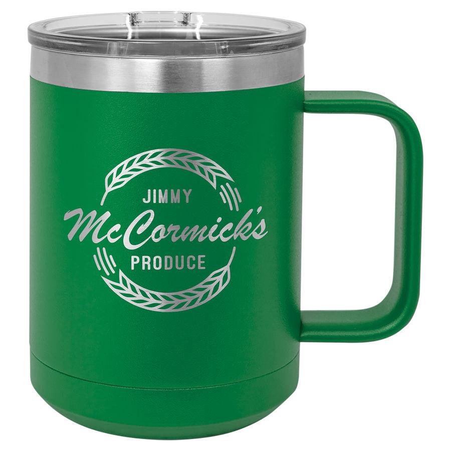 H3 15 oz. Coffee Mug Insulated  with Slider Lid (Personalized Engraving)