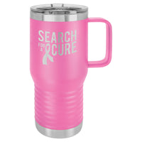 20 oz. Polar Camel Insulated Traveler Coffee Mug with Handle and Slider Lid (Personalized Engraving)