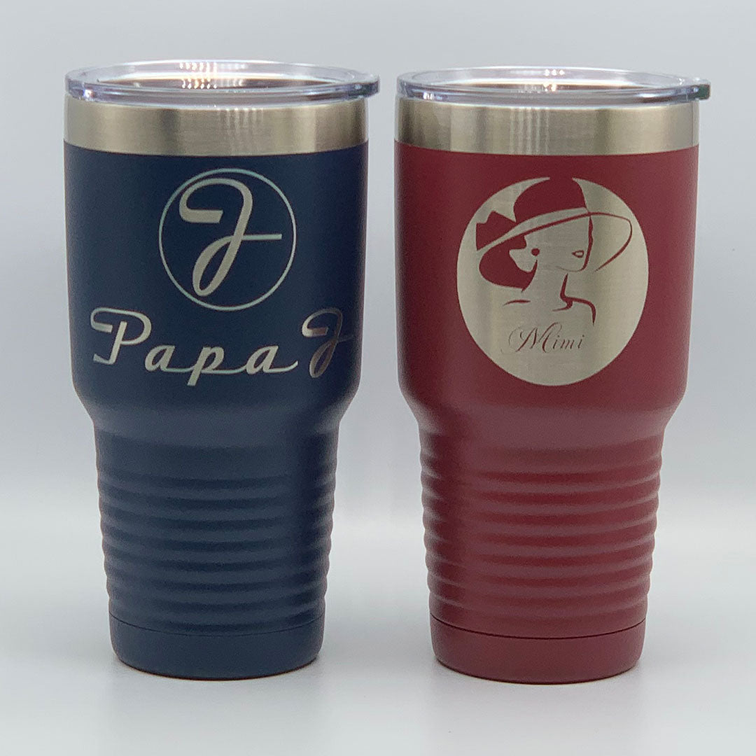 Masonic Designs 30 oz. Polar Camel Ringneck Tumblers (Personalized Engraving) - Whoa, Jody Boy!