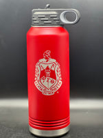 ΔΣΘ / Delta Sigma Theta Sorority, Inc.® 32 oz. Polar Camel Water Bottle (Custom Laser Etch or UV Print)