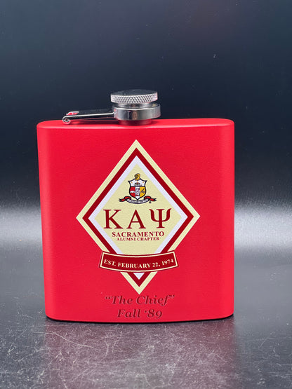 Kappa Alpha Psi 6oz Flask - Whoa, Jody Boy!