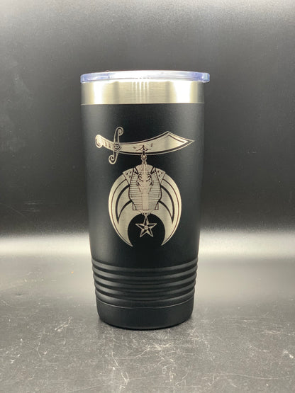 Masonic Designs 20 oz. Polar Camel Ringneck Tumblers (Personalized Engraving) - Whoa, Jody Boy!