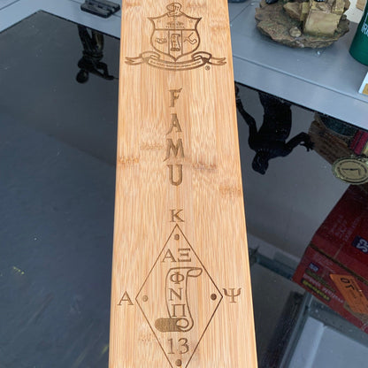 Fraternity Bamboo Paddle - Whoa, Jody Boy!