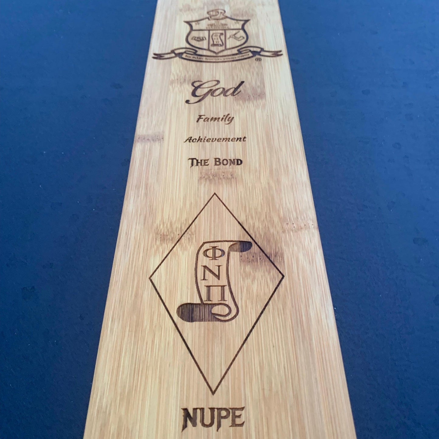 Fraternity Bamboo Paddle - Whoa, Jody Boy!