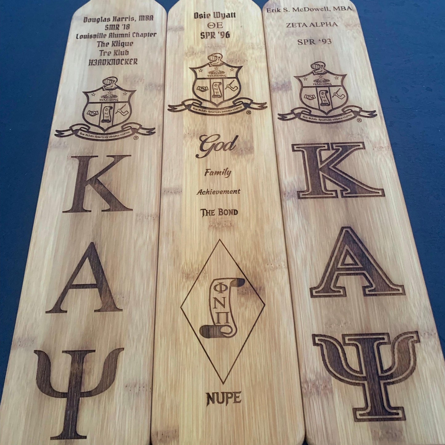 Fraternity Bamboo Paddle - Whoa, Jody Boy!