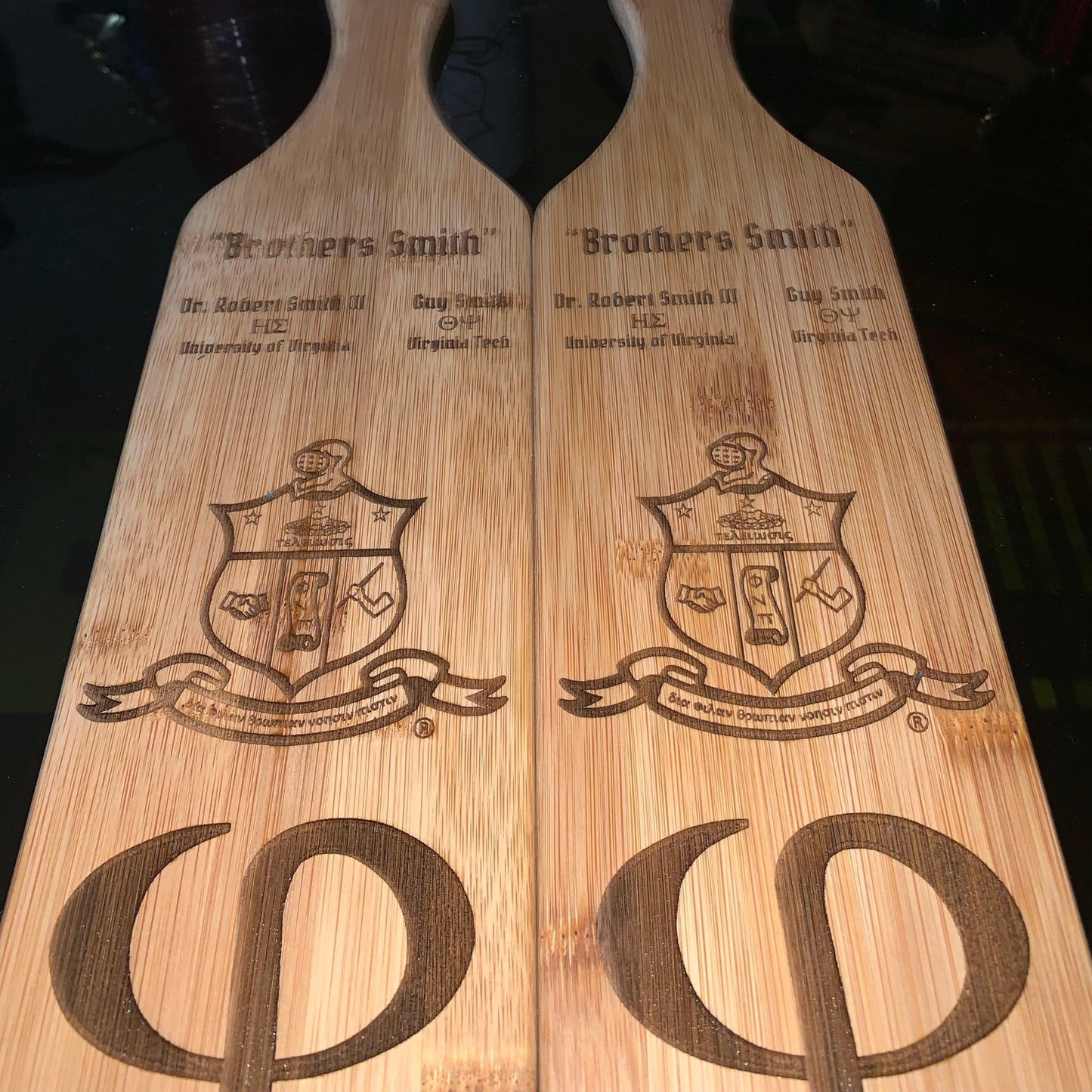 Fraternity Bamboo Paddle - Whoa, Jody Boy!