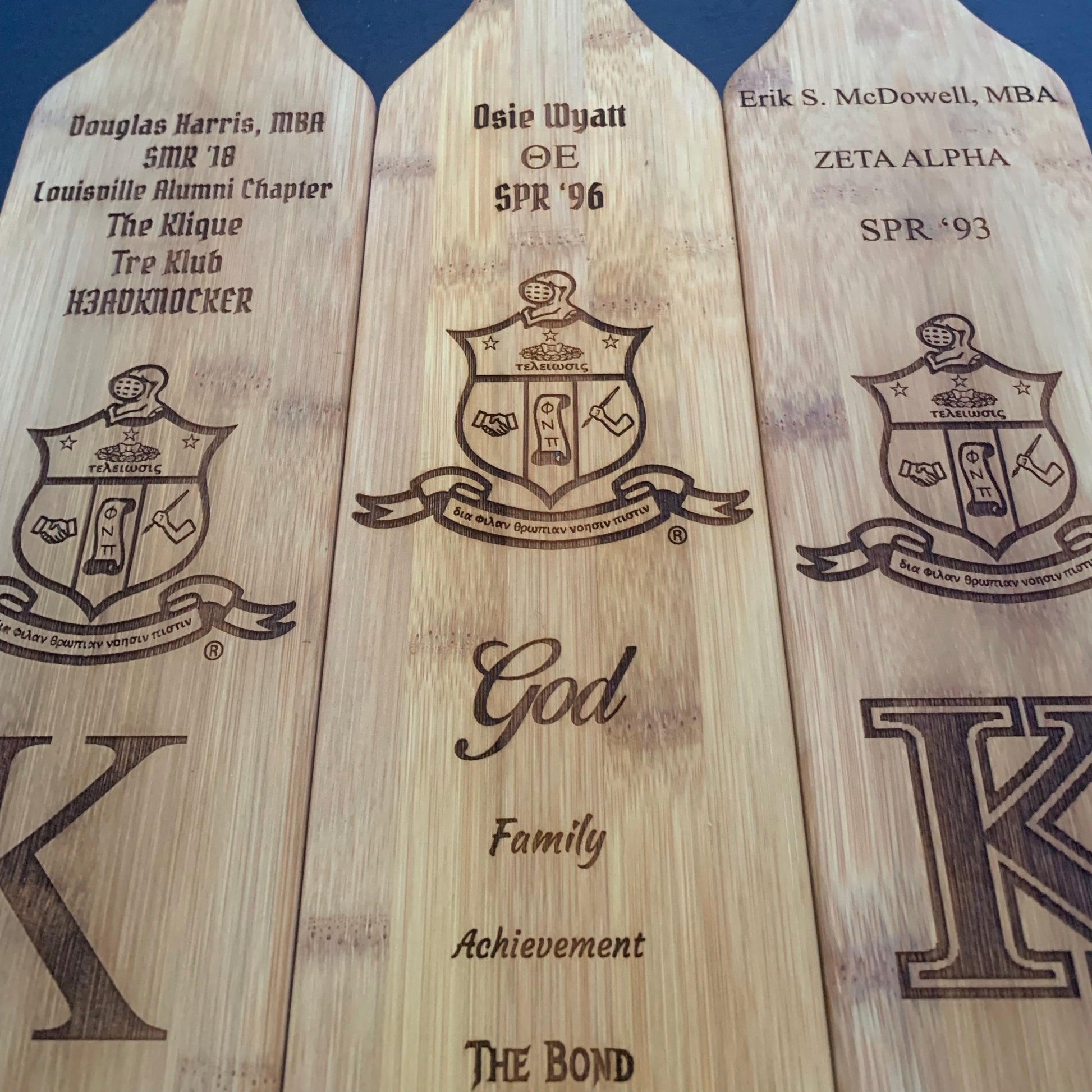 Fraternity Bamboo Paddle - Whoa, Jody Boy!